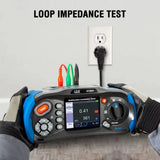 DT-6650 High Current Loop Test Multifunction Insulation Resistance Tester earth resistance, loop impedance, voltage, RCD PFG PSC