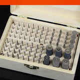 86pcs Rotary Tool Accessories Kit Diamond Burr Bits Sanding Rings Drill Polishing Kit 2.35mm Shank 1000-7000 Grit for Wood