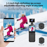 2K 4G Pro Digital Camera For Portable Recording: 180-Degree Rotatable Body/Bike Drive Recorder Without Memory