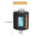 Digital display torque meter, wrench torque tester, 1/2 inch driver, including adapters for 3/8 inch and 1/4 inch ENC-340