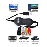 EZCAP159 USB Audio Video Capture Card CVBS RCA AV S-video Video Recording Box for Windows Win10 64bit Mac OS 10.14 or Later PC