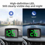 GPS Heads Up Display Large HD Screen Accurate Speed Display Car HUD Plug and Play