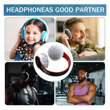 200Pieces Headphone Covers Disposable Ear Earpads Sanitary Non-Woven Headset Cover Sweatproof Stretch Earphone Protector