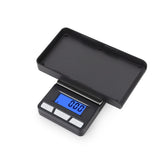 Solar Power Calculator Scale 200g 0.01g Precision Digital Jewelry Gold Gram Scales Blue LCD Portable Weight Balance 500g 0.1