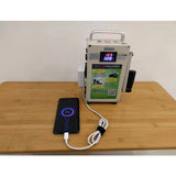 Hand cranked generator power bank high-power 220V large capacity outdoor household 12V lighting outdoor mobile power supply