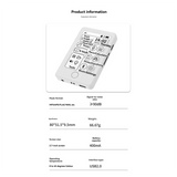 Ink Screen Portable MP3 Player E-Book Reader Music Player 2.8-Inch Touch Digital Bluetooth Radio Car Dictionary