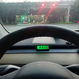 Solar Power Digital Car Home Hygrometer Thermometer Clock Calendar USB Battery Vehicle Reminder Automatic Lighting Two Backlight