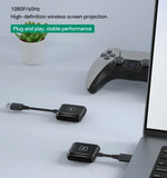 30M Type C Wireless HDMI Video Transmitter and Receiver Extender TV Stick Dongle Display Adapter for Iphone 15 Laptop PC To TV