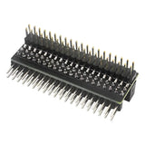 Raspberry Pi 4B/3B GPIO Expansion Board-40-Pin 1-to-2 Vertical Header Breakout for Multi-Channel Side Access