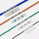 600Pcs Heat Shrink Butt Connectors Kit,Seal Part Waterproof Heat Shrink Connector Insulation Wire Terminal Welding Tool