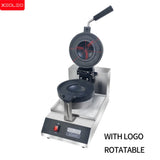 XEOLEO Electric UFO Burger Machine 1200W Ice Cream Waffle Makers Hamburg Gelato Panini Press Machine With UFO Logo
