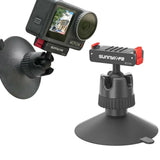 Magnetic Suction Cup Bracket Quick Release Ball Head Camera Mount 360 Rotatable Stable for DJI Osmo 360/Action 5 Pro/4/3