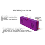 Pickup Analyzer with Clock 20 Dynamic 7 Color Music Spectrum Display 384 LED 1624 Segment Rhythm Light Level Voice Sensor