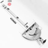 Router Miter Gauge Sawing Assembly Push Ruler Woodworking Tools for DeWalt 744 Band Saw Makita 2705 Table Saw Table Saw
