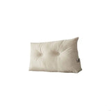 2025 New Oversized Reading Pillow With Storage Pocket Ventilated Ribbed Bed Backrest Pillow For Adults Rest