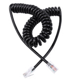 8pin Microphone Cable Cord for Icom Mobile Radio Speaker Mic HM98 HM133 HM133v HM133s DTMF for IC2200H IC2800H/V8000 XQF