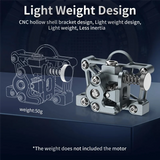 CNC Metal Sherpa Mini Extruder High Temperature Resistance Light Weight Kit 36 Motor For Voron CR-10 Ender