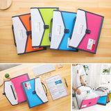 Portable A4 Expanding File Folder PP Multi-layer Paper Document Organizer 13 Grids Office School Supplies Organ File Holder