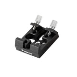 Flat Base Finder Scope Bracket Mount Dovetail Clamp for Astro Telescope Finder Plate Red/Black for Choice