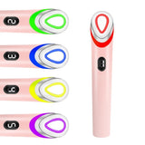 Portable Skincare Eye Beauty Devices Brightening Facial Colorful Light Vibration Massager Multifunctional Home Eye Massagers