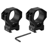34mm Diameter Medium Profile Scope Mount Lightweight Telescopic Sight Scope Rings