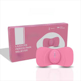 EMS Muscle Stimulation Mini Heating Massager TENS Unit Menstrual Heat Pad Patch Heating Pad for Women Periods Menstrual Cramps