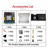 In-car Bluetooth Module Amplifier Board Original TDA7498ETR Chip BT+ AUX + USB Receives Audio Signals Left/Right Speakers Player
