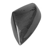 Car Snap-On Rearview Mirror Cover Carbon Fiber Side Wing Mirror Cover For Q7 2016-2024 Q5 2018-2024