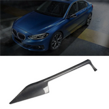 2X Car Dashboard Cover Stickers For BMW 3 4 Series GT F30 F32 F34 Interior Decoration Frame Trim RHD Real Carbon Fibre