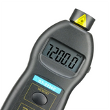 ABWG-DT2236C Speed Detector Meter Laser Tachometer DT 2236C LED Digital Optical Contact Tachometer Detector