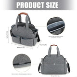 2025 New Spacious Baby Diaper with Multiple Compartments Quilted Shoulder Bag Suitable for Family Trip and Outings