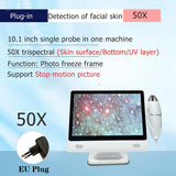 10 Inch HD Digital Skin Analyzer 2026 Professional Hair Scalp Camera Detector Hair Follicle Oil Moisture Test Device Skin Care
