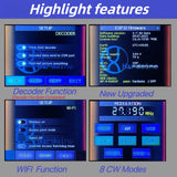 ATS-25MAX HAM Frequency Modulation Radios Searching CW Decoding WiFi LNA BT Function Decoder V2 2.4Inch Full Band Radio Receiver