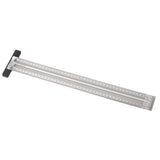 Stainless Steel High-Precision Scale Ruler T-Type Hole Ruler Right Angle Ruler Multifunctional Woodworking Scribing Mark Line