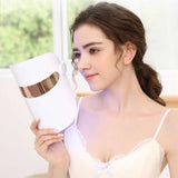 Rechargeable LED Facial Mask Professional Red Light Therapy Masks Skincare Facials Equipments Skin Tightening Beauty Device