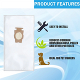 E-Easy To Use-15Pack 204814 Bags Compatible For Vacuum Bags 205811 Style F,204811,204814,Fit For All Generation G,Se
