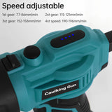 20V Hand-held Electric Caulking Tool Kit 4 Adjustable Speeds and LED Light Design for Filling Sealing Cordless Caulking Machine