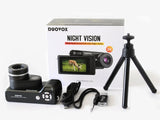 Duovox Mate Pro 2K UHD Digital WIFI SLR Camera Infrared Full Color Night Vision for Outdoor Camping with 3 Inch Touch Screen