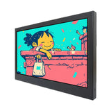 9inch 1280x720 900nits OutDoor LCD Monitor IPS LCD Screen Black Metal Case