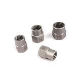 14PCS Nut Bolt Extraction Socket Set Bolt Extractor Tool Set Impact Bolt Nut Remover Kits For Removing Damaged Bolts Nuts Screws