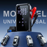 12v Portable Air Pump and Jump Starter 4 In 1 Multifunction Peak current 1000A Car Battery Jump Starter and Tire Inflators