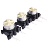 6V 65-150ml/min High-Flow Peristaltic Pump Miniature Dosing Pump Peristaltic Hose Pump for Lab Aquarium Chemical Analysis Liquid