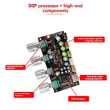 DC8-36V AMP Microphone Preamplifier Fever Karaoke Reverb Board Microphone Karaoke Singing Anti-Howling