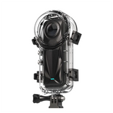 B27B For Insta360 X5 Fully Invisible Dive Case Underwater Sealed Dive Housing Shell Waterproof Camera Protector Diving Case