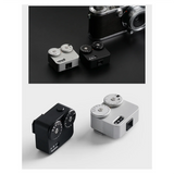 Light Meter II Cold Shoe for DSLR Film Camera Light Meter 12 Shutter Speed Photography Accessories(Silver)