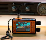 Mini Pocket TEF6686 ESP32 NXP-NANO Multiband Radio 2.4" IPS Touchscreen, 2000mAh EDC Portable FM/LW/MW/SW/AIR Receiver