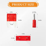 120pcs Mini Fuse Assortment Kit, Mini Blade Fuses for Truck, Auto, Automotive ,Truck(2A/3A/5A/7.5A/10A/15A/20A/25A/30A/35A)