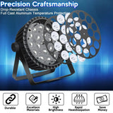 18 pcs 18W six-in-one bee eye dye lamp stage par lamp KTV live room atmosphere light show stage light