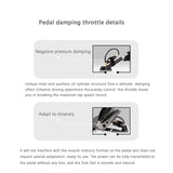 Enhance Foot Feel Pedal Damping Kit Hydraulic Linear Adjustment Damping Retrofit Upgrade Kit