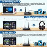 80 Aptx Low Latency HD Bluetooth 5.0 Audio Transmitter Receiver SPDIF 3.5mm 3.5 AUX RCA Wireless Adapter for Car TV PC